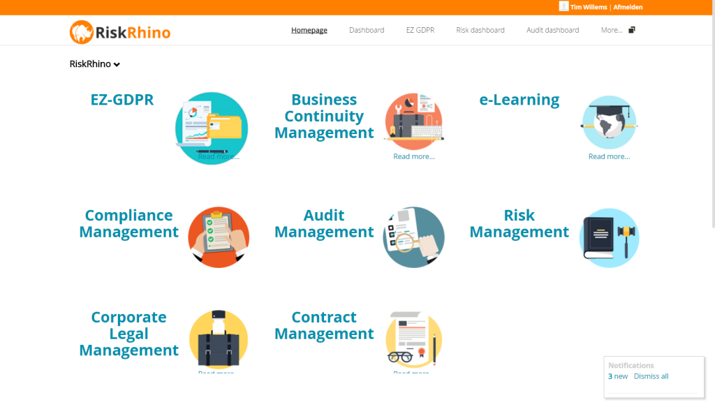 homepage app